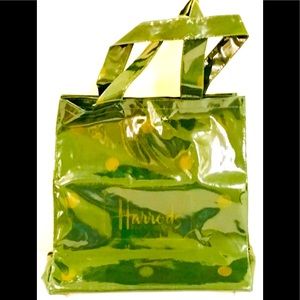 VINTAGE: 💯% Authentic Harrod’s Iconic Tote Bag!